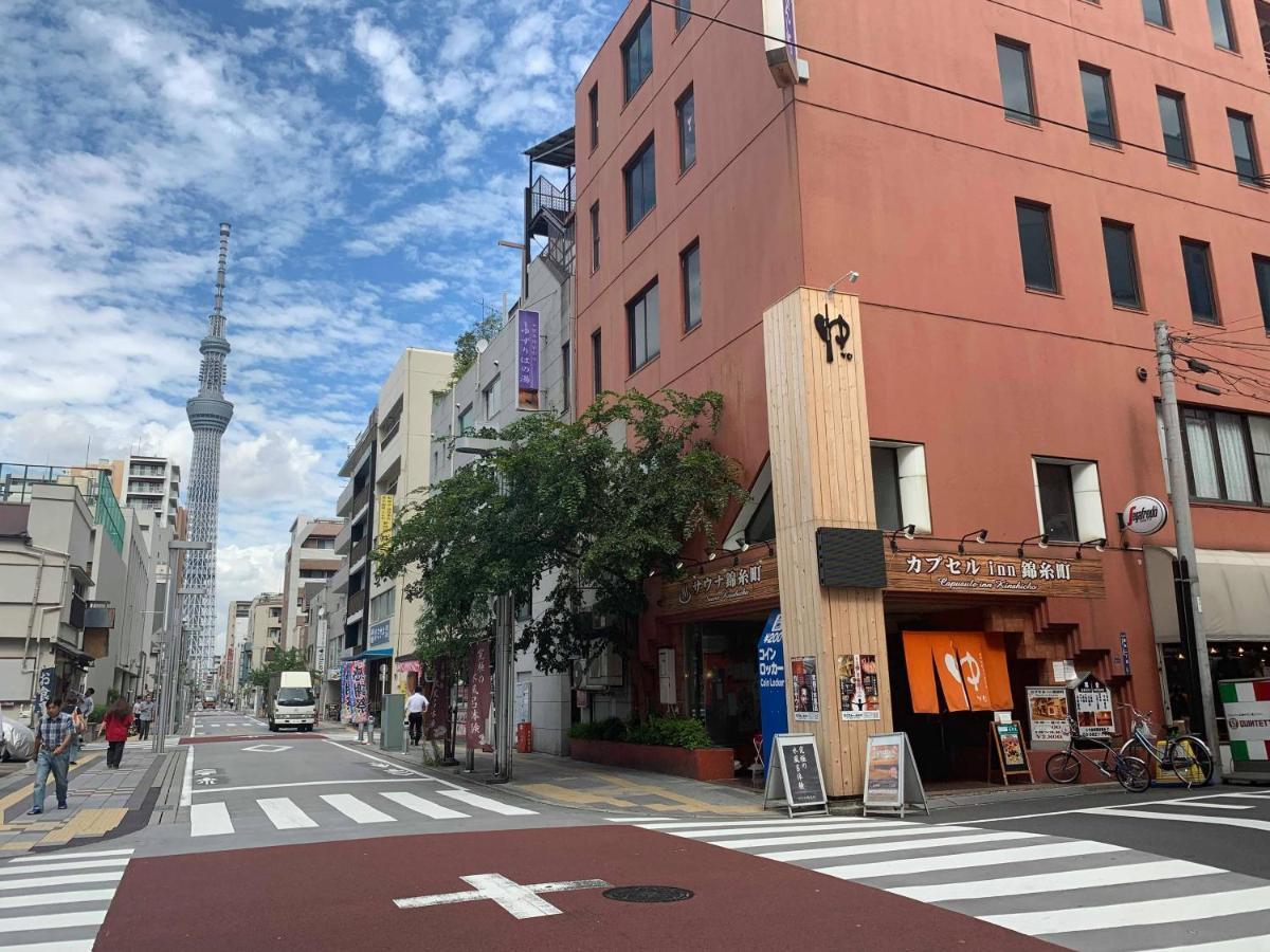 Capsule Inn Kinshicho Präfektur Tokio Exterior foto